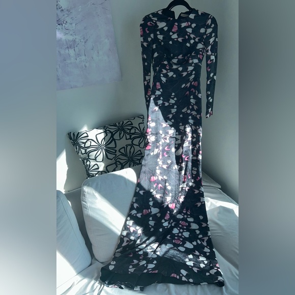 Francesco Scognnamiglio authentic high end fashion luxury Italian brand 💯 %silk - Picture 6 of 12